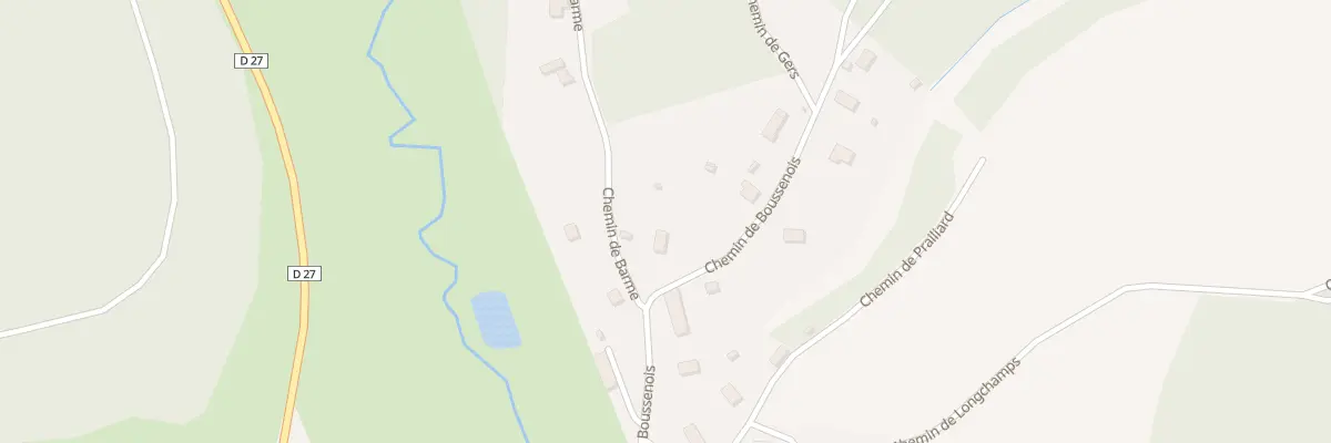 Plan du 3 Che de Boussenois à Foncegrive