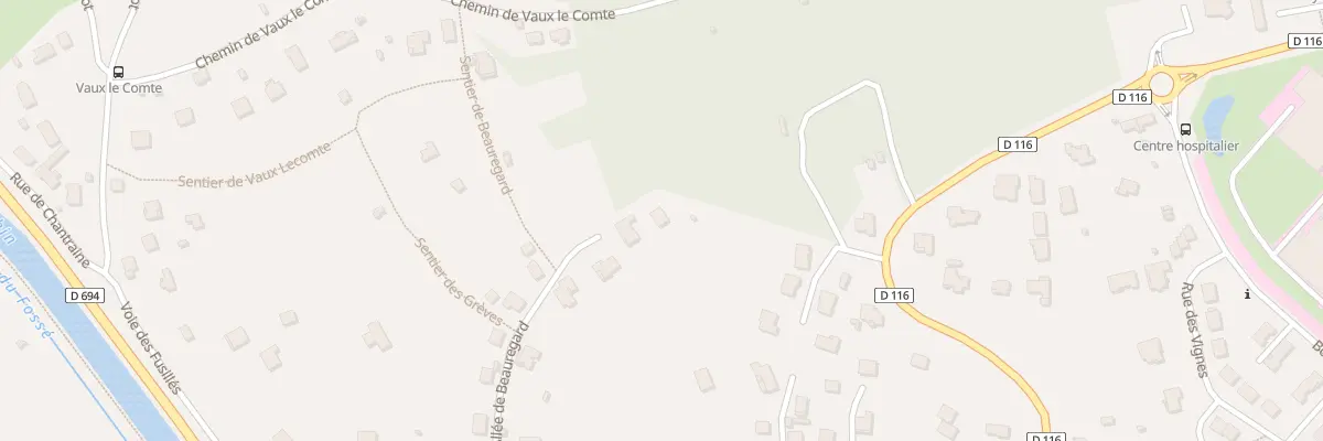 Plan du 9 All de Beauregard à Bar-le-Duc