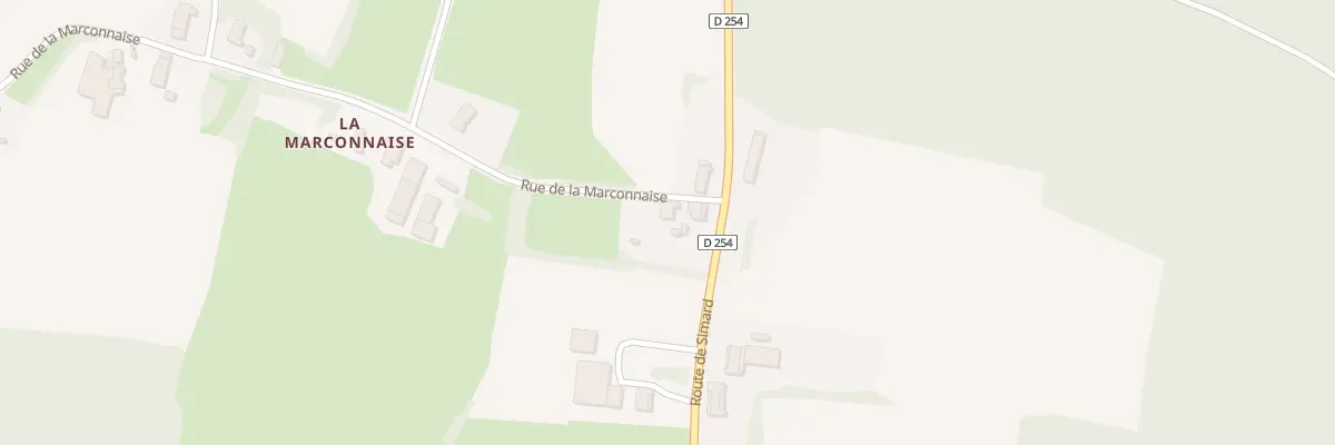 Plan du 1415 Rte de Simard à Juif