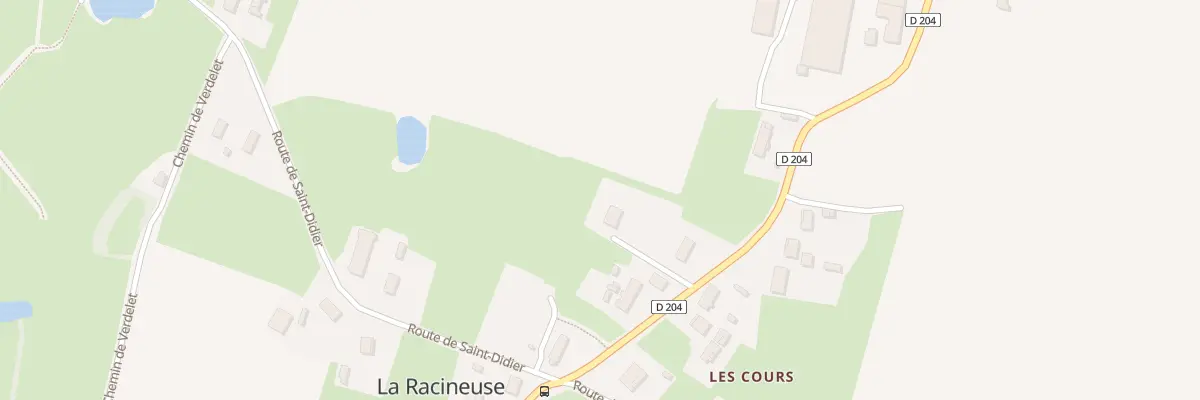 Plan du 1T Rte de Saint-bonnet à La Racineuse