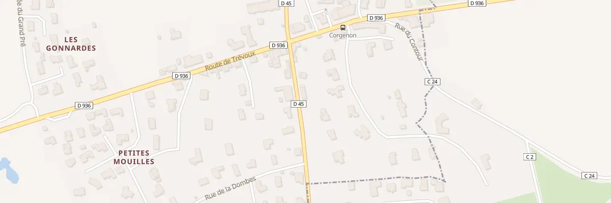 Plan du 75 Rue de la Gare à Buellas
