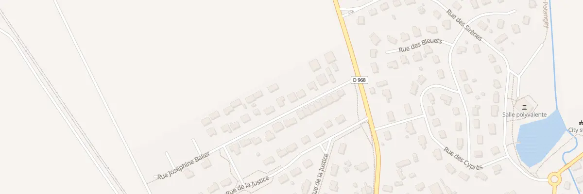 Plan du 10 Rue de la Louvière à Aiserey