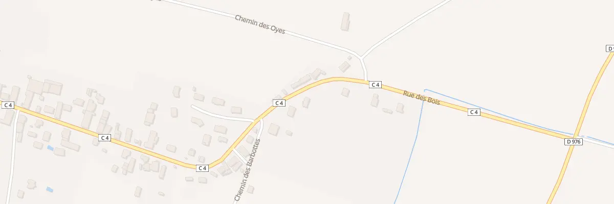 Plan du 42 Rue des Bois à Chamblanc