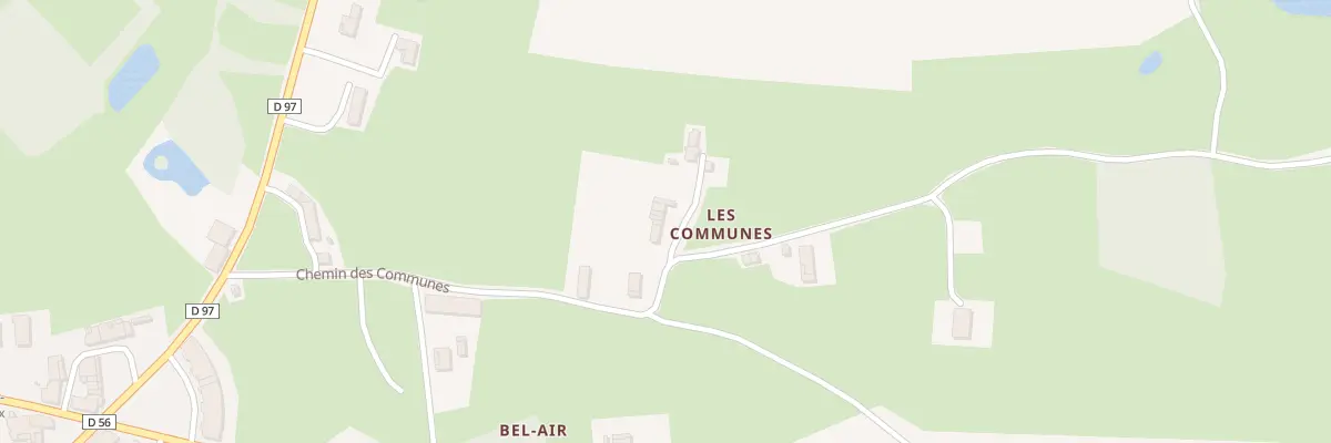 Plan du 5057 Les Communes à Saint-Nizier-le-Bouchoux