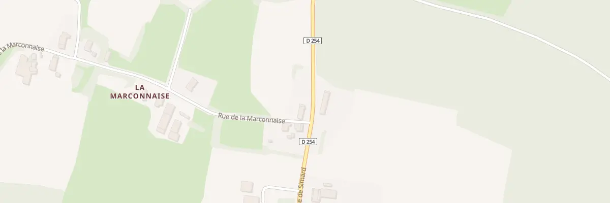 Plan du 1435 Rte de Simard à Juif