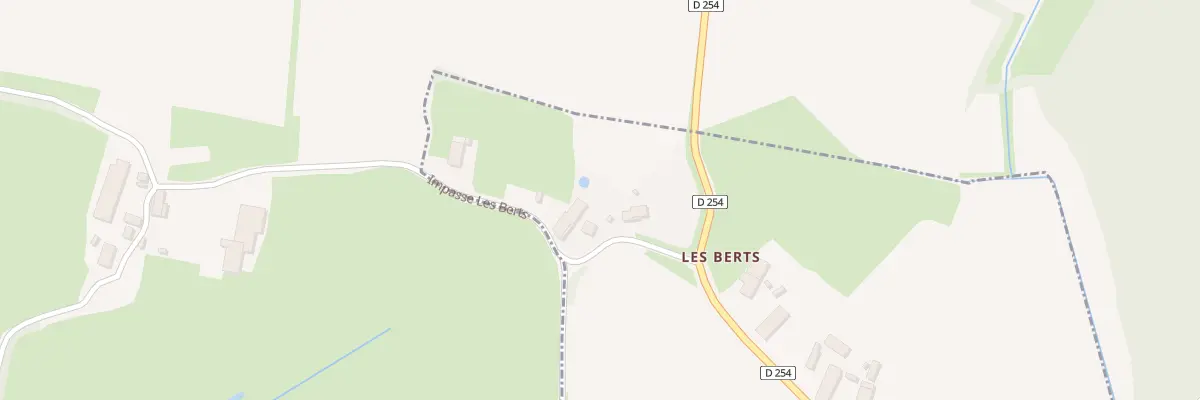 Plan du 70 Imp Les Berts à Juif