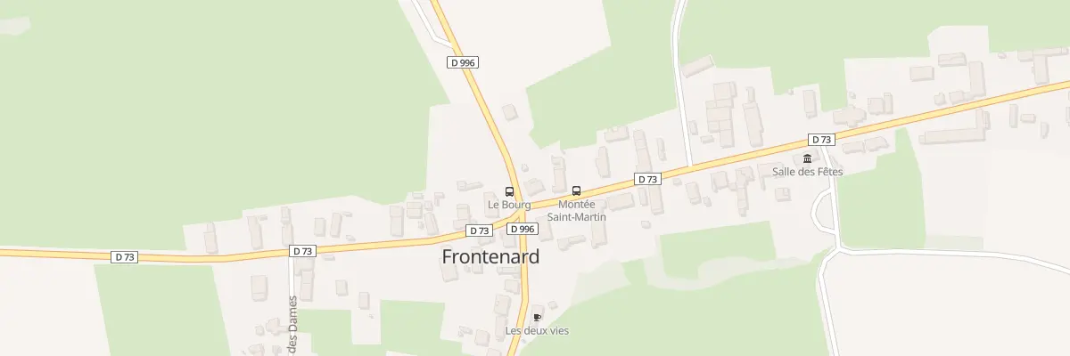 Plan du 1 Mte Saint Martin à Frontenard