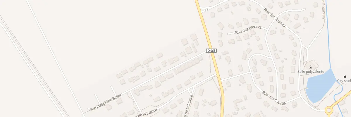 Plan du 8 Rue de la Louvière à Aiserey