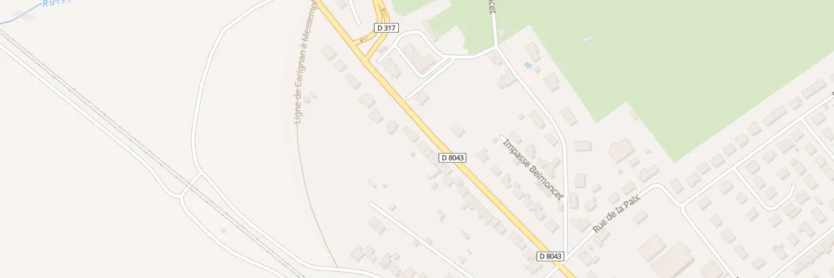 Plan du 81 Av du General de Gaulle à Carignan