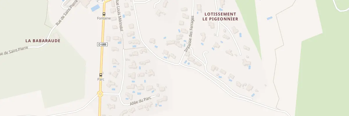 Plan du 22 Lot Le Clos des Ferrages à Aurons