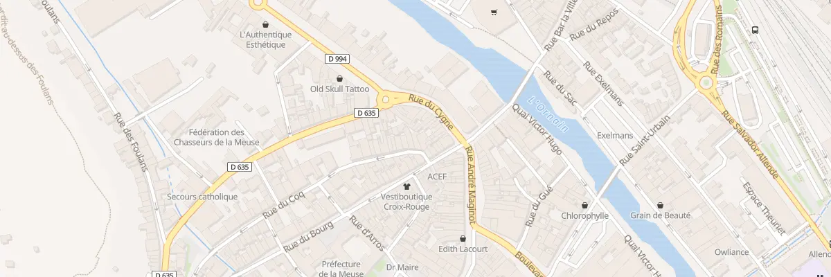 Plan du 7 Rue du Coq à Bar-le-Duc