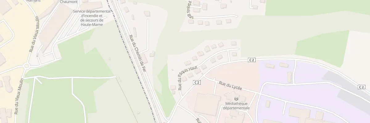 Plan du 3 Rue du Paquis Haut à Chamarandes-Choignes