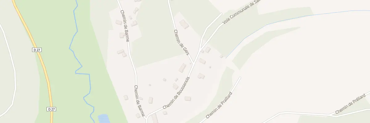 Plan du 7 Che de Boussenois à Foncegrive