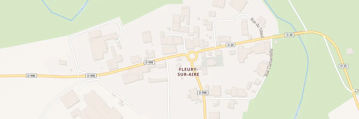 Plan du 2 Rte de Bar à Nubécourt