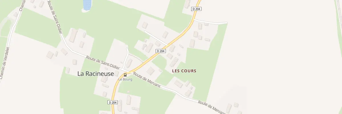 Plan du 4 Rte de Saint-bonnet à La Racineuse