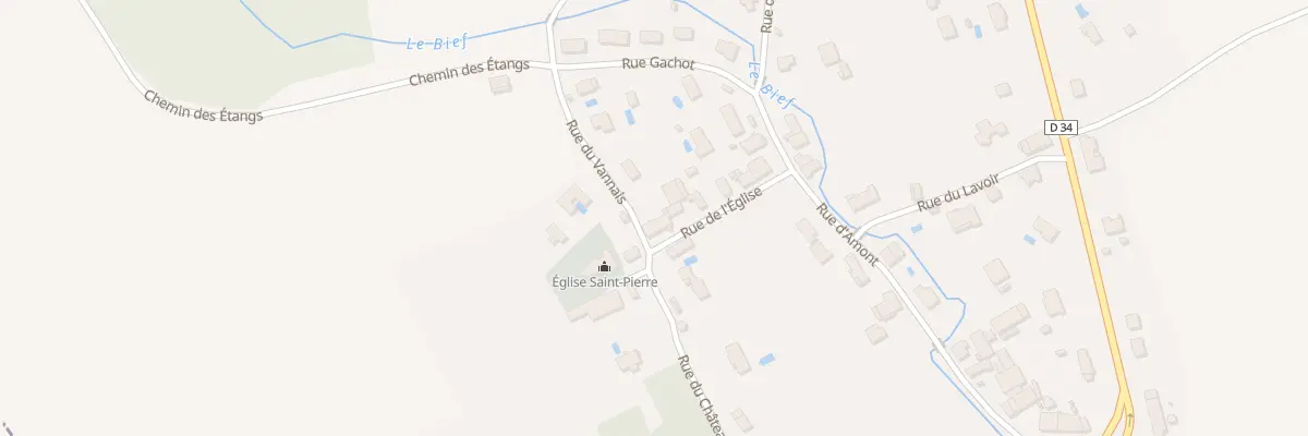 Plan du 12 Rue de l’Eglise à Charrey-sur-Saône
