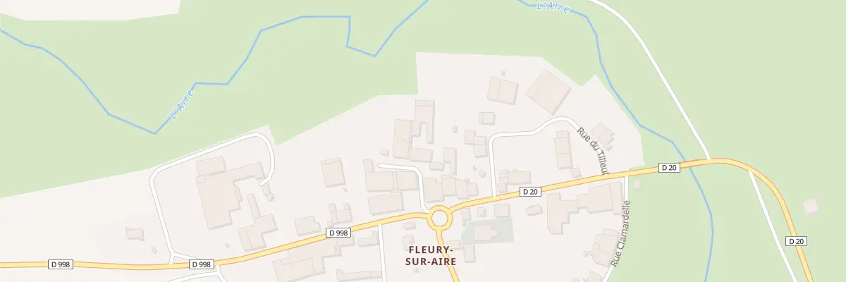 Plan du 2 Rue du Petit Coin à Nubécourt