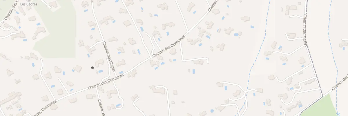 Plan du 5121F Che des Dumaines à Cabrières-d’Avignon