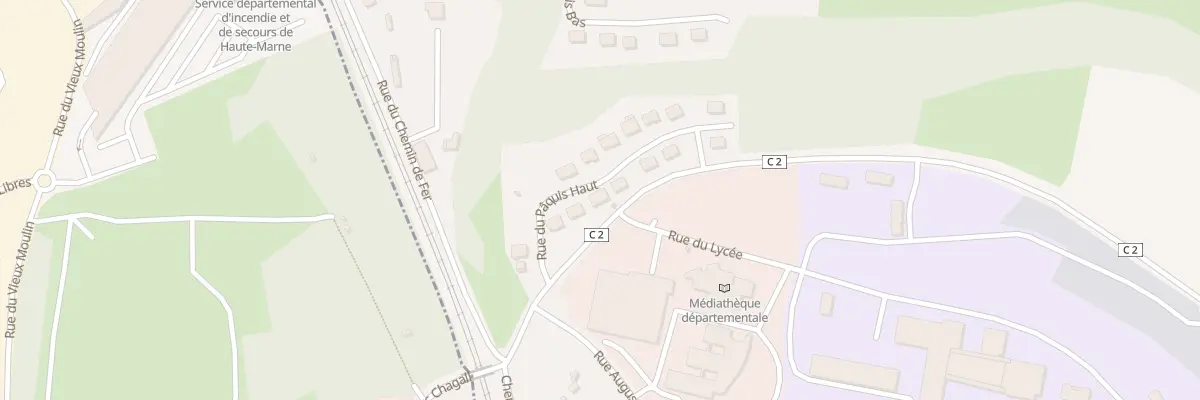 Plan du 6 Rue du Paquis Haut à Chamarandes-Choignes
