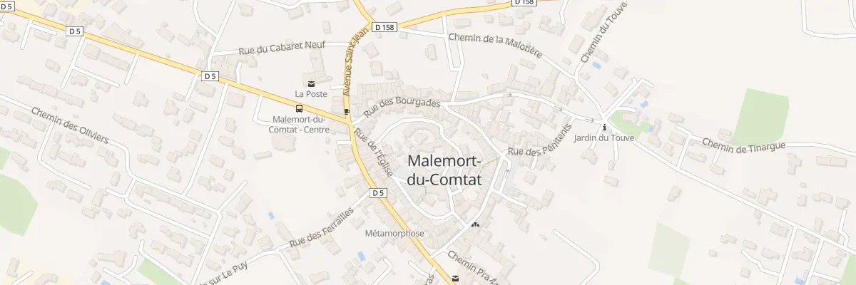 Plan du 5484 Le Village à Malemort-du-Comtat