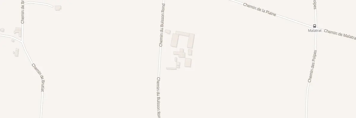 Plan du 840 Che du Buisson Rond à Thodure