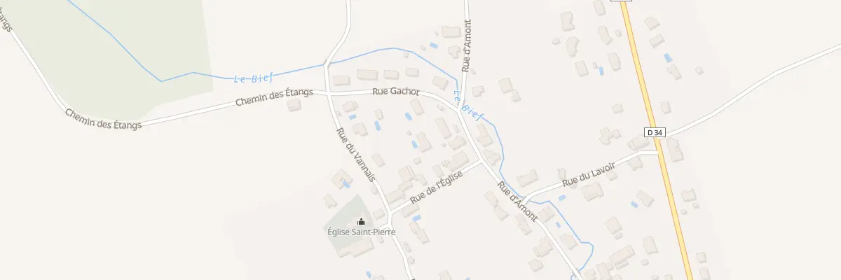 Plan du 17 Rue d’Amont à Charrey-sur-Saône