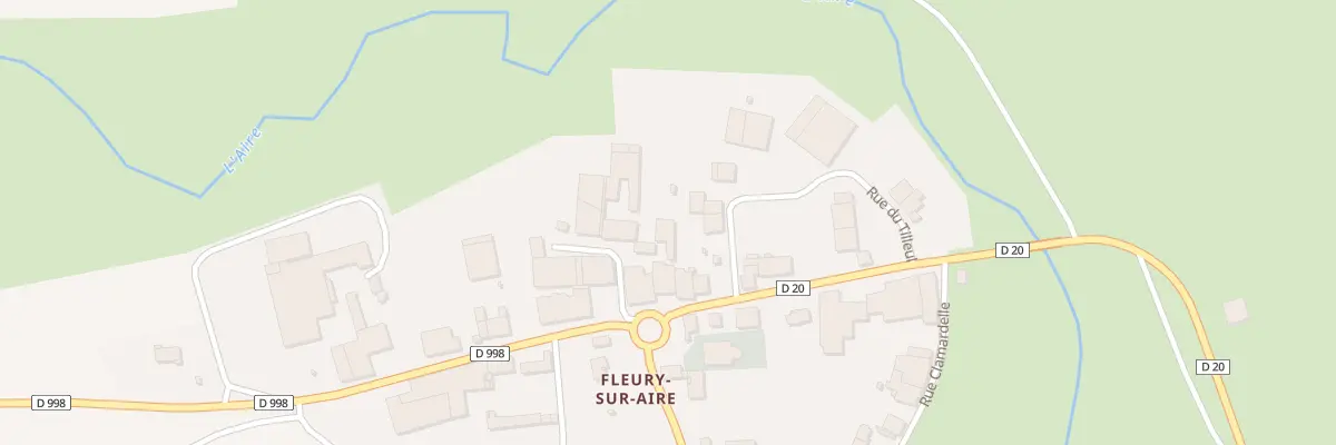 Plan du 1 Rte de Verdun à Nubécourt