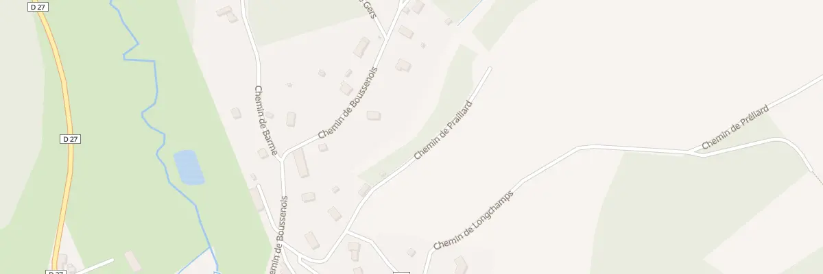 Plan du 4 Che de Boussenois à Foncegrive