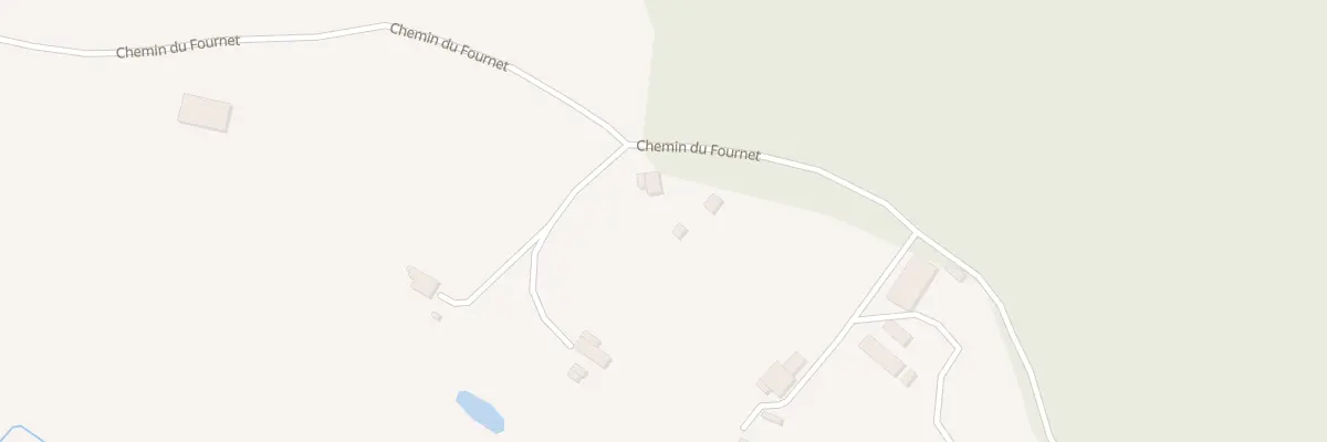 Plan du 934 Che de Fournet à Saint-Clair-sur-Galaure