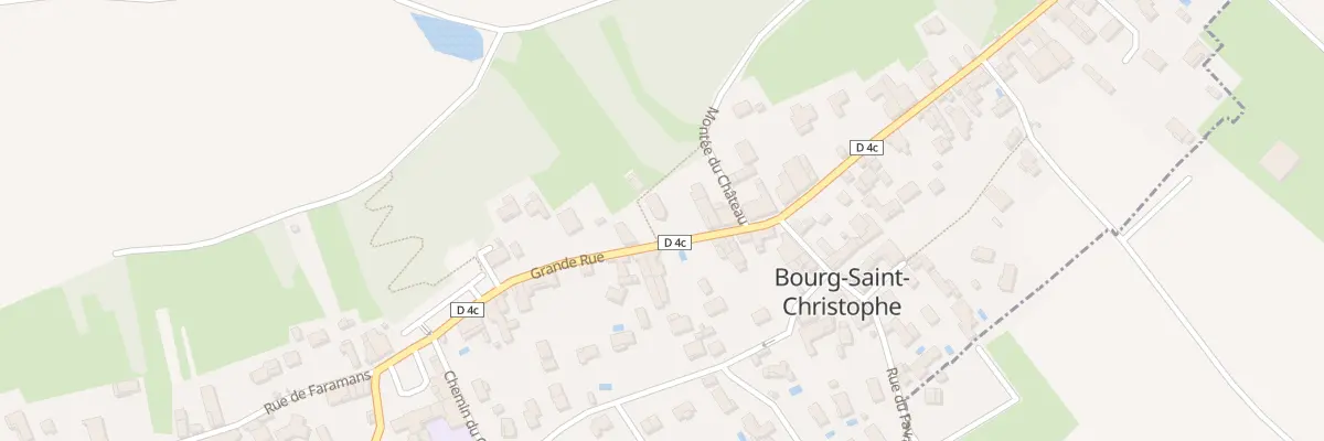 Plan du 187 Gr Grande Rue à Bourg-Saint-Christophe