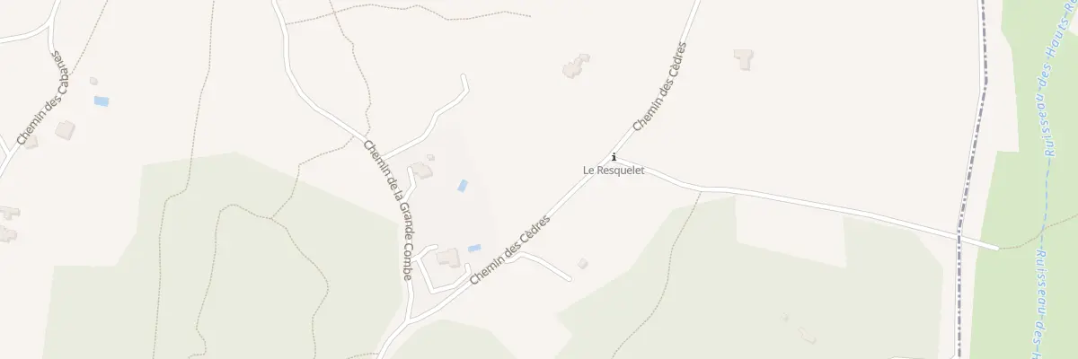 Plan du 5658 Beauregard à Cabrières-d’Avignon