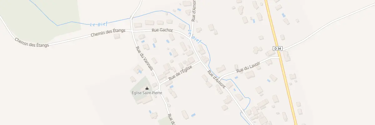 Plan du 4 Rue de l’Eglise à Charrey-sur-Saône