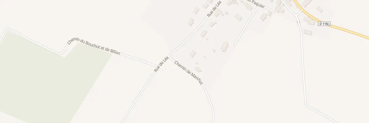 Plan du 27 Rue de Lée à Bessey-lès-Cîteaux