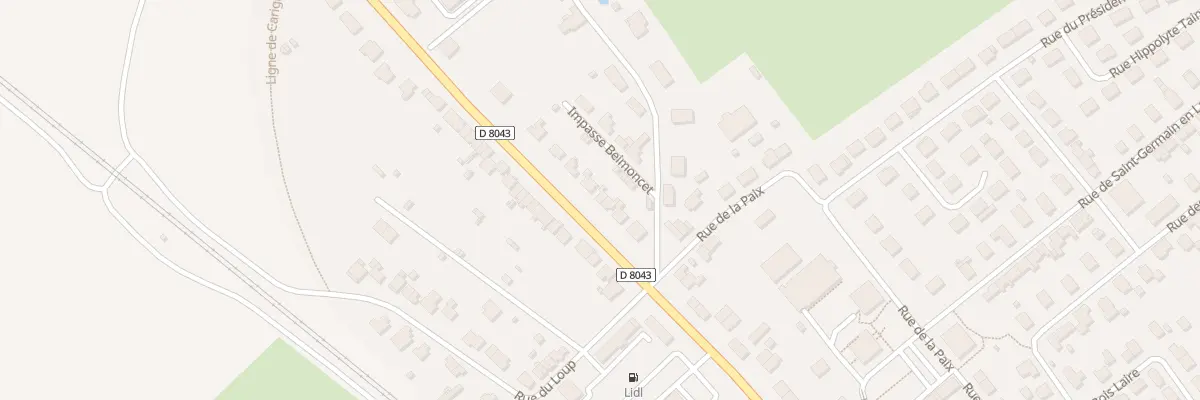 Plan du 72 Av du General de Gaulle à Carignan