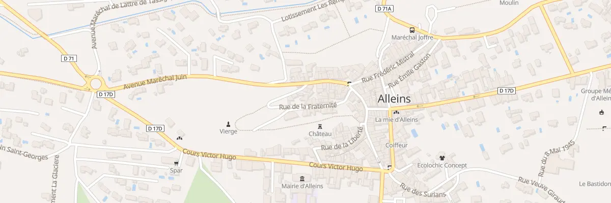 Plan du 103 Rue de la Fraternité à Alleins