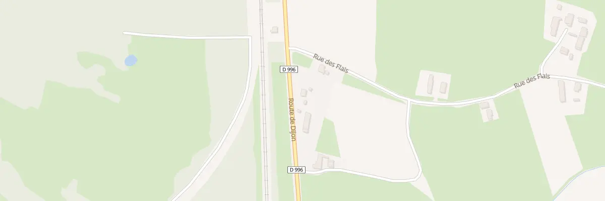 Plan du 60 Rte de Dijon à Saint-Bonnet-en-Bresse