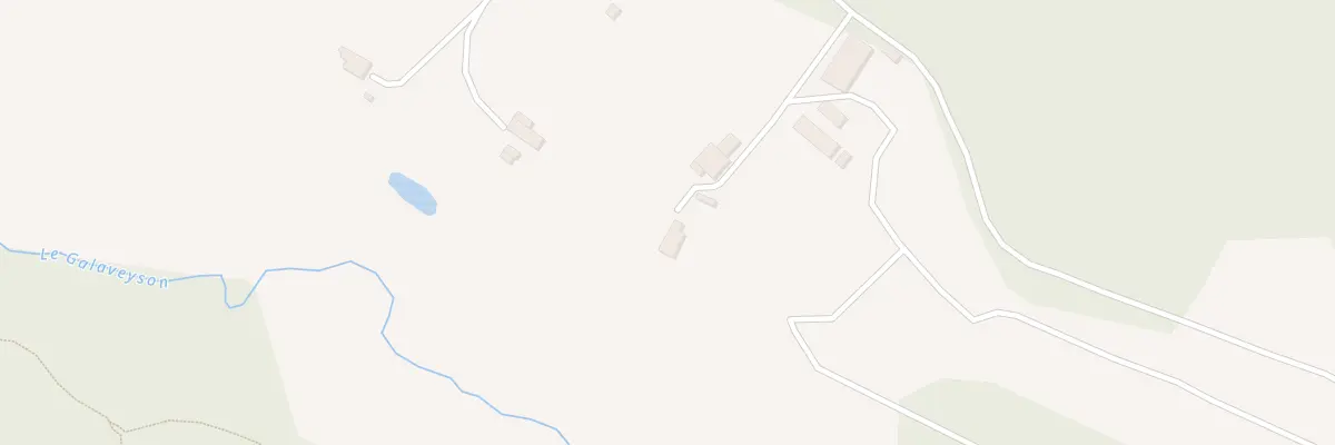 Plan du 1300C Che de Fournet à Saint-Clair-sur-Galaure
