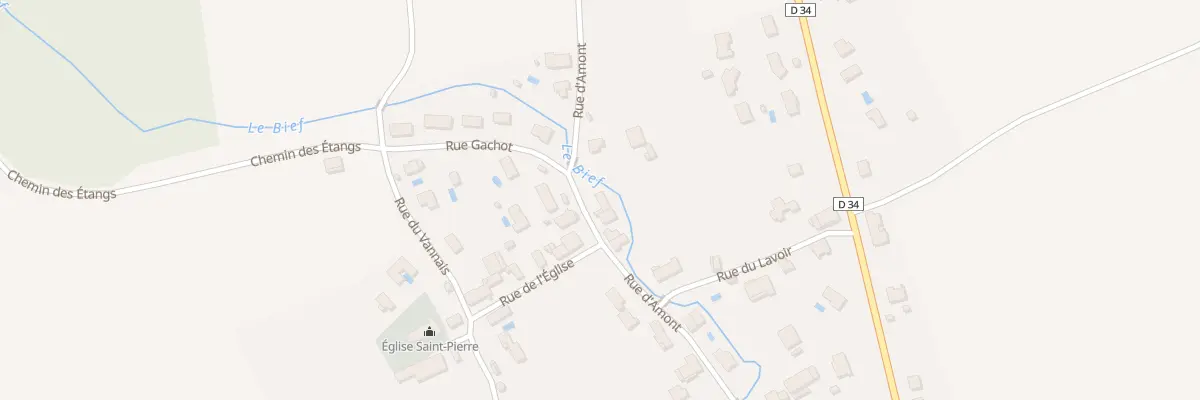 Plan du 22 Rue d’Amont à Charrey-sur-Saône