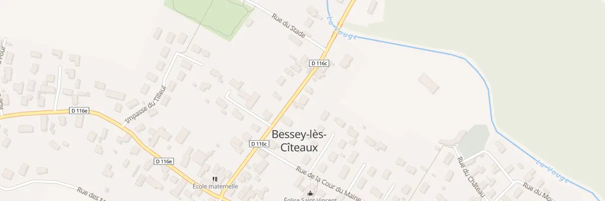 Plan du 14 Rue de la Rivière à Bessey-lès-Cîteaux