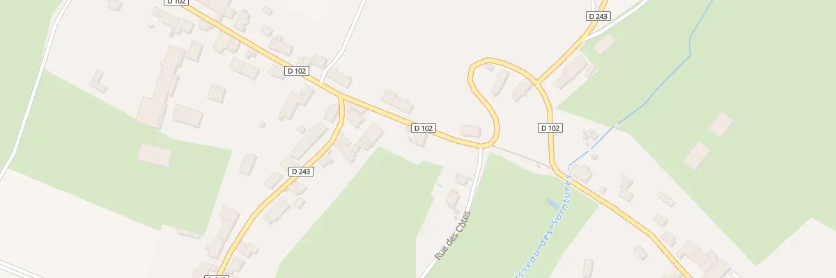 Plan du 3 Rue du Grand Maye à Leffonds