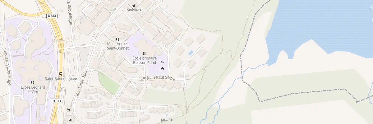 Plan du 290 Rue Jean Paul Sartre à Villefontaine