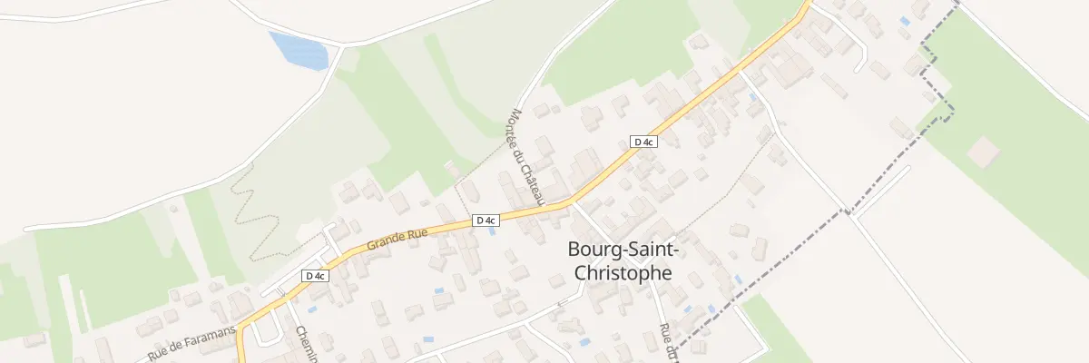 Plan du 20 Mte du Château à Bourg-Saint-Christophe
