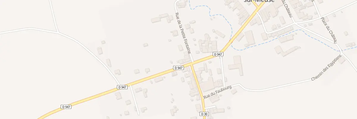Plan du 1 Rue de la Petite Fontaine à Laneuville-sur-Meuse