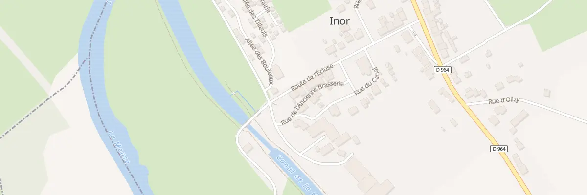 Plan du 7 Rte de l’Ecluse à Inor