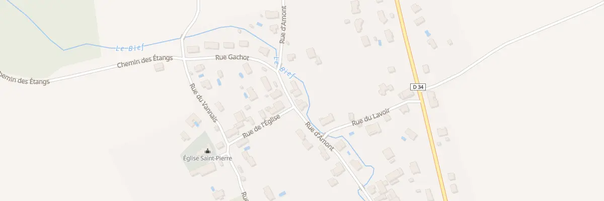 Plan du 20 Rue d’Amont à Charrey-sur-Saône