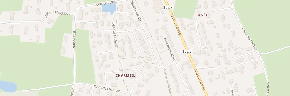 Plan du 5816 Charmeil à Attignat