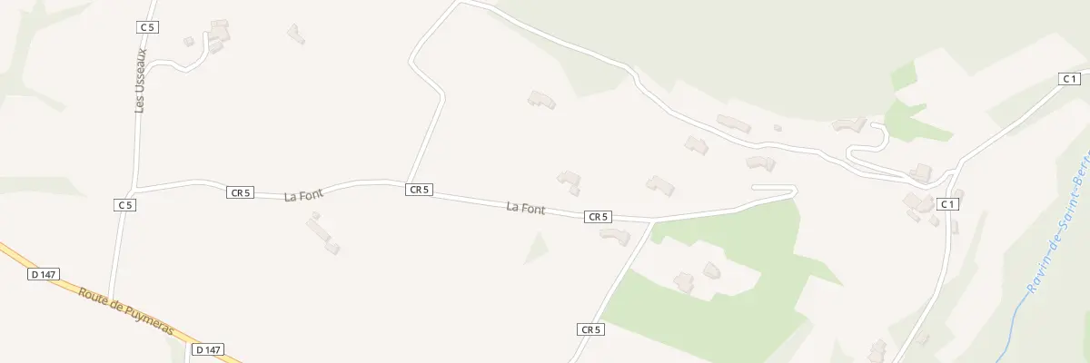Plan du 5087 La Coste à Mérindol-les-Oliviers