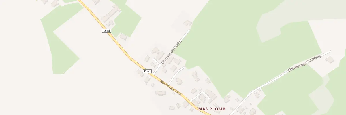 Plan du 86 Che de Darphin à Saint-Éloi