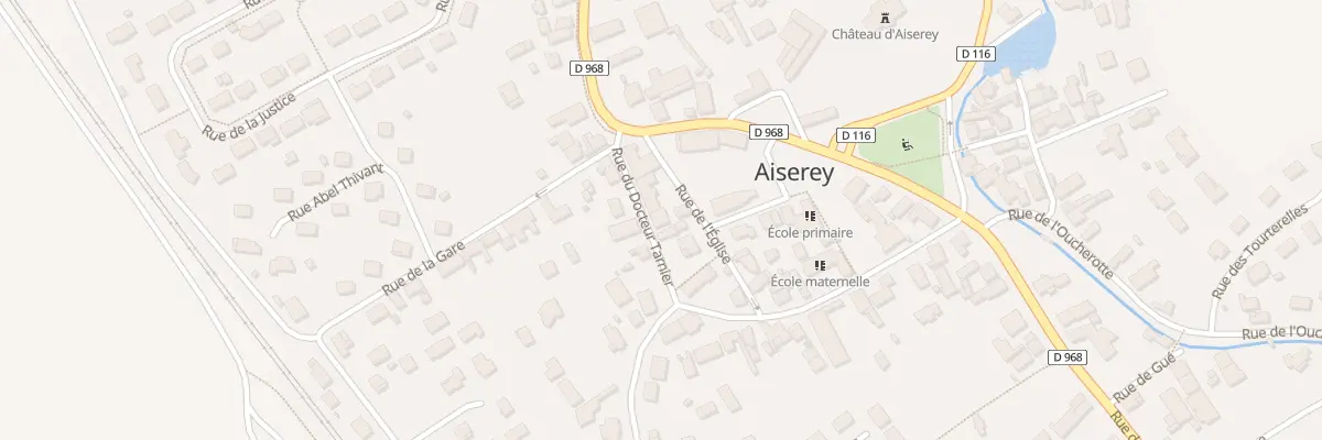 Plan du 4 Rue Tarnier à Aiserey