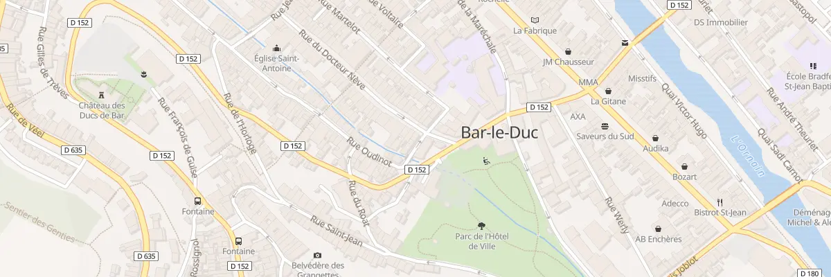 Plan du 41 Rue du Docteur Nève à Bar-le-Duc